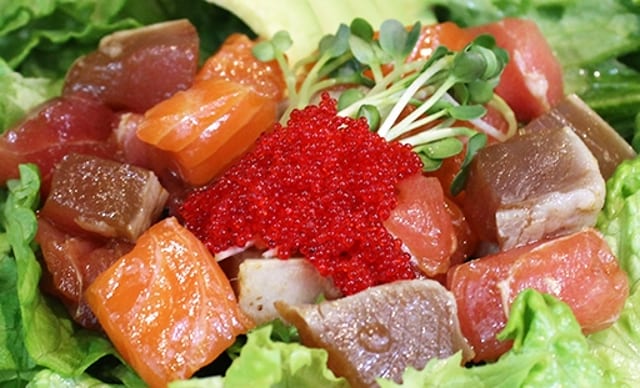 Sashimi Salad.